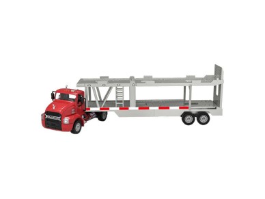 Cami�n teledirigido 1:26 Double Eagle (rojo) (Transportador de coches) E583-003