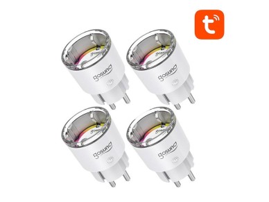 Tomada inteligente WiFi Gosund EP2, 4 pe�as (pacote com quatro) 10A Tuya