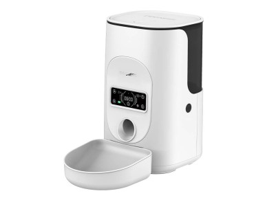 Dogness F17 4L smart food dispenser with plastic bowl (white) Dogness F17 4L smart food dispenser with plastic bowl (white)