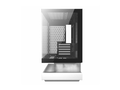 Caja de ordenador Darkflash F1 (blanca) + 6 ventiladores ARGB