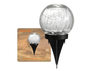 L�mpada solar de jardim Superfire FF16-A, 600mAh