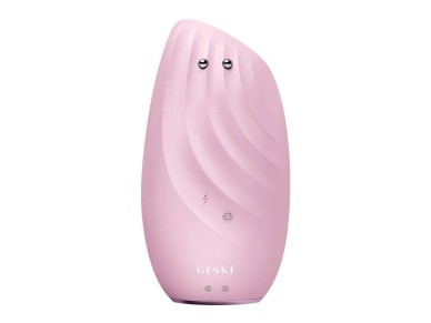 Escova Facial Sonic Thermo e Lifter Facial 8 em 1 Geske com APP (rosa)