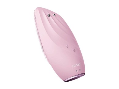 Escova Facial Sonic Thermo e Lifter Facial 8 em 1 Geske com APP (rosa)