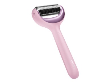 MicroNeedle Face&Body Roller 9in1 Geske with APP (pink)