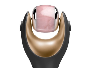 Rodillo facial con cabezal Geske (rosa)