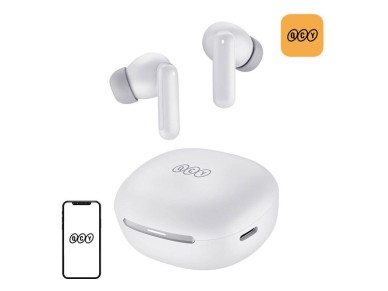 Fones de ouvido TWS QCY MeloBuds HT16 (branco)