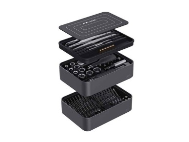 Screwdrivers, Tweezers, Ratchet Wrench, Set of 100 pcs, JIMI Home FM-3,