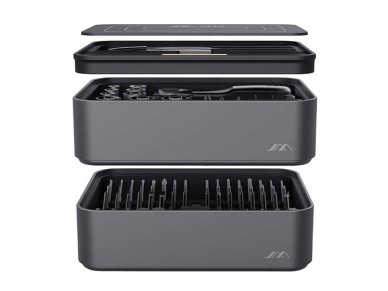 Screwdrivers, Tweezers, Ratchet Wrench, Set of 100 pcs, JIMI Home FM-3,