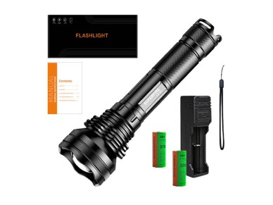 Linterna Superfire L3-D � 2700lm, USB, 400m, 5 modos