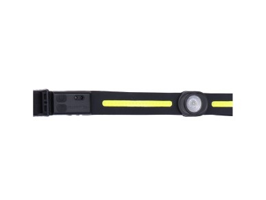 Rechargeable led head flashlight 3w + 5w