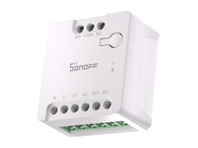 Interruptor inteligente WiFi Matter SONOFF MINI-D (CA/CC 12-48 V, contacto seco)