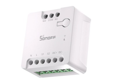 Interruptor inteligente WiFi Matter SONOFF MINI-D (CA/CC 12-48 V, contacto seco)