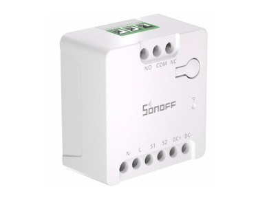 Interruptor inteligente WiFi Matter SONOFF MINI-D (CA/CC 12-48 V, contacto seco)