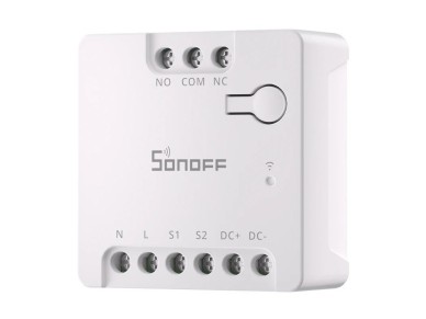 Interruptor inteligente WiFi Matter SONOFF MINI-D (CA/CC 12-48 V, contacto seco)