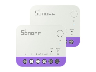 Interruptor inteligente mini para persianas enrollables Sonoff MINI-RBS WiFi (2 uds.)