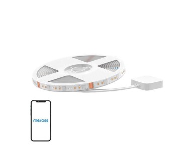 Fita LED inteligente Wi-Fi com RGBWW Meross MSL320 (5 metros) HomeKit