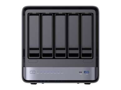 MINI-PC Minis Forum NAS N5 Pro AMD Ryzen AI 9 HX Pro 370, 32GB+128GB O