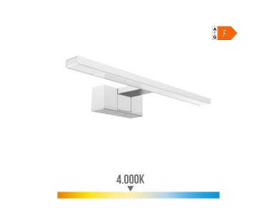 Candeeiro led de parede ou espelho 6 w 4.000 k600 lm luz do dia 30 x 12,8 x 5,10 cm