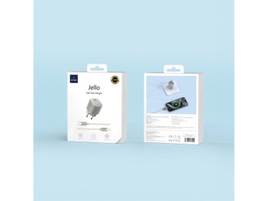 WIWU Jello 30W GaN Charger Sets Wi-U017 C-L, EU Plug