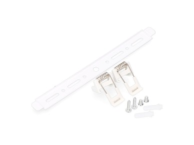 Adjustable led surface/recessed downlight 20 w 2050 lm, chrome frame, 3cct, �22.5 cm