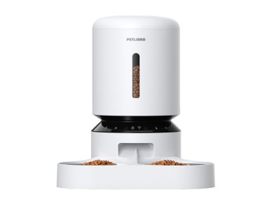 Petlibro Granary food dispenser with double bowl, Wifi, 5L(white)