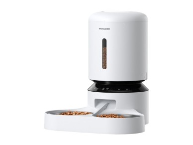 Petlibro Granary food dispenser with double bowl, Wifi, 5L(white)
