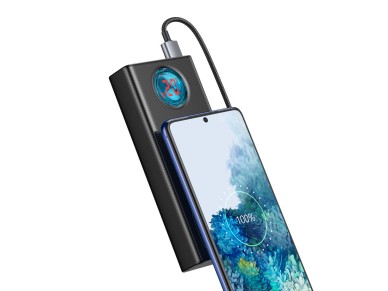Banco de energía Baseus Amblight 65W 30000mAh negro