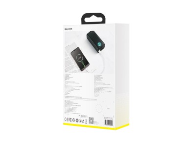 Banco de energía Baseus Amblight 65W 30000mAh negro
