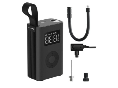 Compresor port�til, bomba el�ctrica HOTO QWCQA001 (10,3 bar, 150 PSI, 2000 mAh)