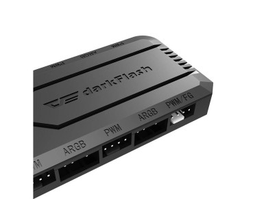 Fan control box for computer Darkflash RC2 RGB PWM + remote controller (black) Fan control box for computer Darkflash RC2 RGB PWM + remote controller (black)