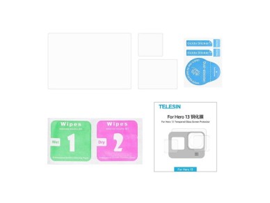 Cristal templado 3 en 1 Telesin para GoPro Hero 13 Black (S6-FLM-07-TGP) Cristal templado 3 en 1 Telesin para GoPro Hero 13 Black (S6-FLM-07-TGP)