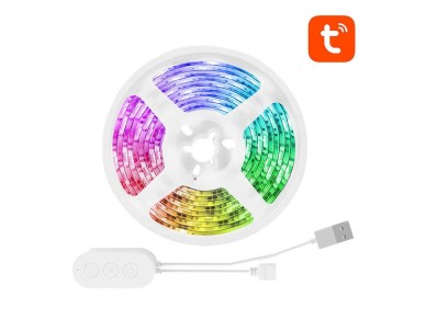 Fita inteligente LED RGB WiFi Gosund SL1 (2,8 m) Tuya