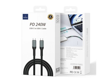 WIWU 240W PD Projector cable Wi-C036 C-C