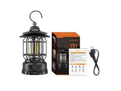 Camping light Superfire T51, USB-C