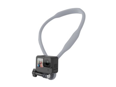 Faixa de pesco�o Telesin com suporte para c�meras esportivas/celulares (TE-HNB-001)