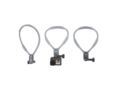 Faixa de pesco�o Telesin com suporte para c�meras esportivas/celulares (TE-HNB-001)