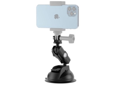 Suporte universal com ventosa TELESIN com suporte para telem��vel e montagem para camara de a??o TE-