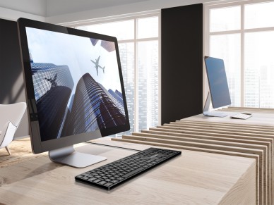 Techancy TK1265 Full-Size Wired USB Keyboard, English + Portuguese Input Keys, Black