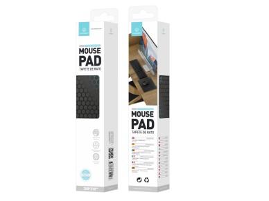 Techancy Mouse Pad 21*26 cm, TW2774, Non-slip Rubber, Suitable for PC Games, Black