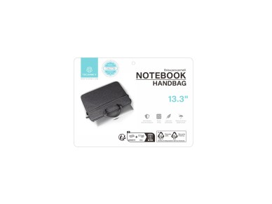 Bolsa para port�til Techancy TW2778, negra, 13,3 pulgadas, correa ajustable