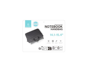 Estuche para port�til Techancy TW2778, negro, 14,1/15,4 pulgadas, correa de hombro ajustable