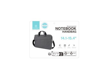 Estuche para port�til Techancy TW2779, negro, 14,1/15,4 pulgadas, correa de hombro ajustable