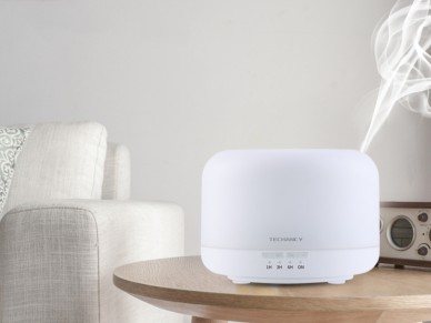 Difusor de aromaterapia Techancy, LD3911, con funci�n humidificador, color blanco