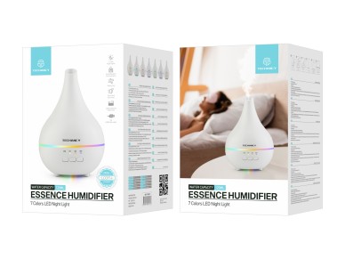 Difusor de aromaterapia Techancy, LD3914, con funci�n humidificador, color blanco