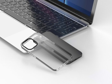 Techancy New Acrylic Clear Phone Case, KX5602, Compatible with iPhone 14 Plus, Clear + Black Techancy New Acrylic Clear Phone Case, KX5602, Compatible with iPhone 14 Plus, Clear + Black