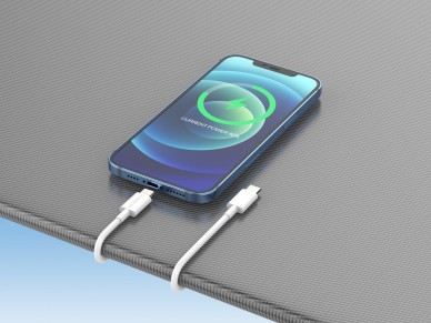 Cable de datos Techancy blanco de 20 W TB1666, compatible con iPhone 7 hasta 14, carga rápida P