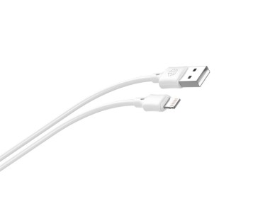 Techancy 3m USB-Lightning Charging Cable White TB1672, 2.4A Fast Charging, Long Range Charging 3m