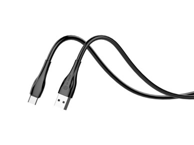 Techancy Cabo De Dados De Carregamento Super-R�pido 6A Preto TB1730, Porta Usb-Tipo-C, 1 M De Compri