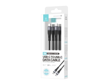 Techancy PD USB C to USB C Fast Charging Cable Black TB1779, 60W Fast Charging, Length 1m Techancy PD USB C to USB C Fast Charging Cable Black TB1779, 60W Fast Charging, Length 1m