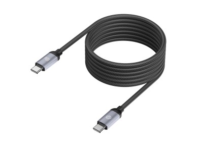 Cable magnético Techancy TB1802 USB-C a USB-C de 1 m y 60 W PD, compatible con carga de 30 W y 
